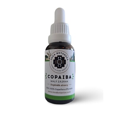 Copaiba Inca Botanica olej stromu Copaifera Officinalis